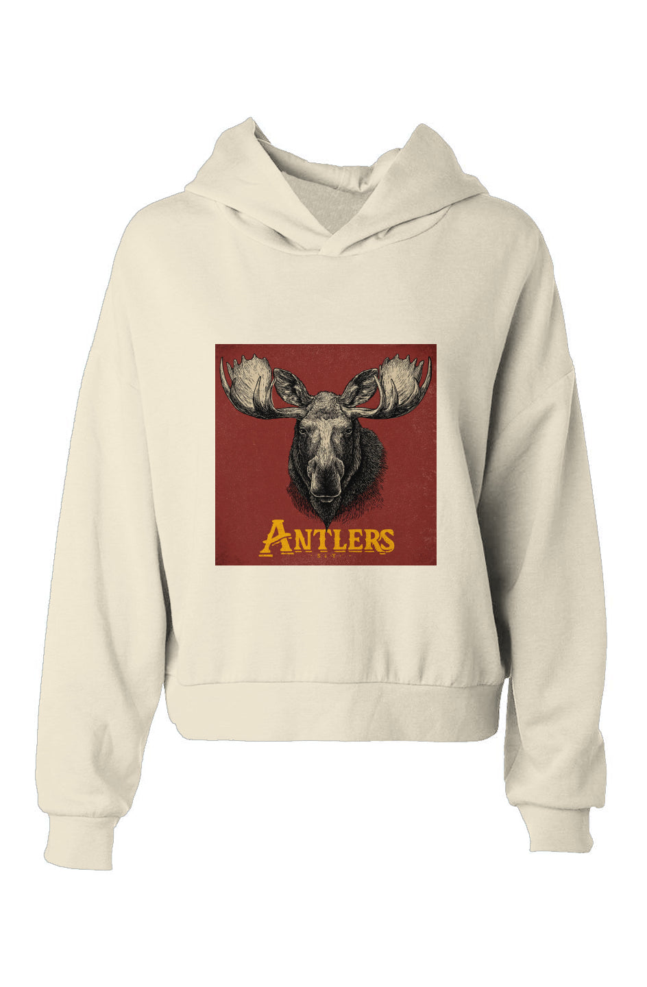 Armal KEZARIAN Women's Hip Height Hoodie - Antlers