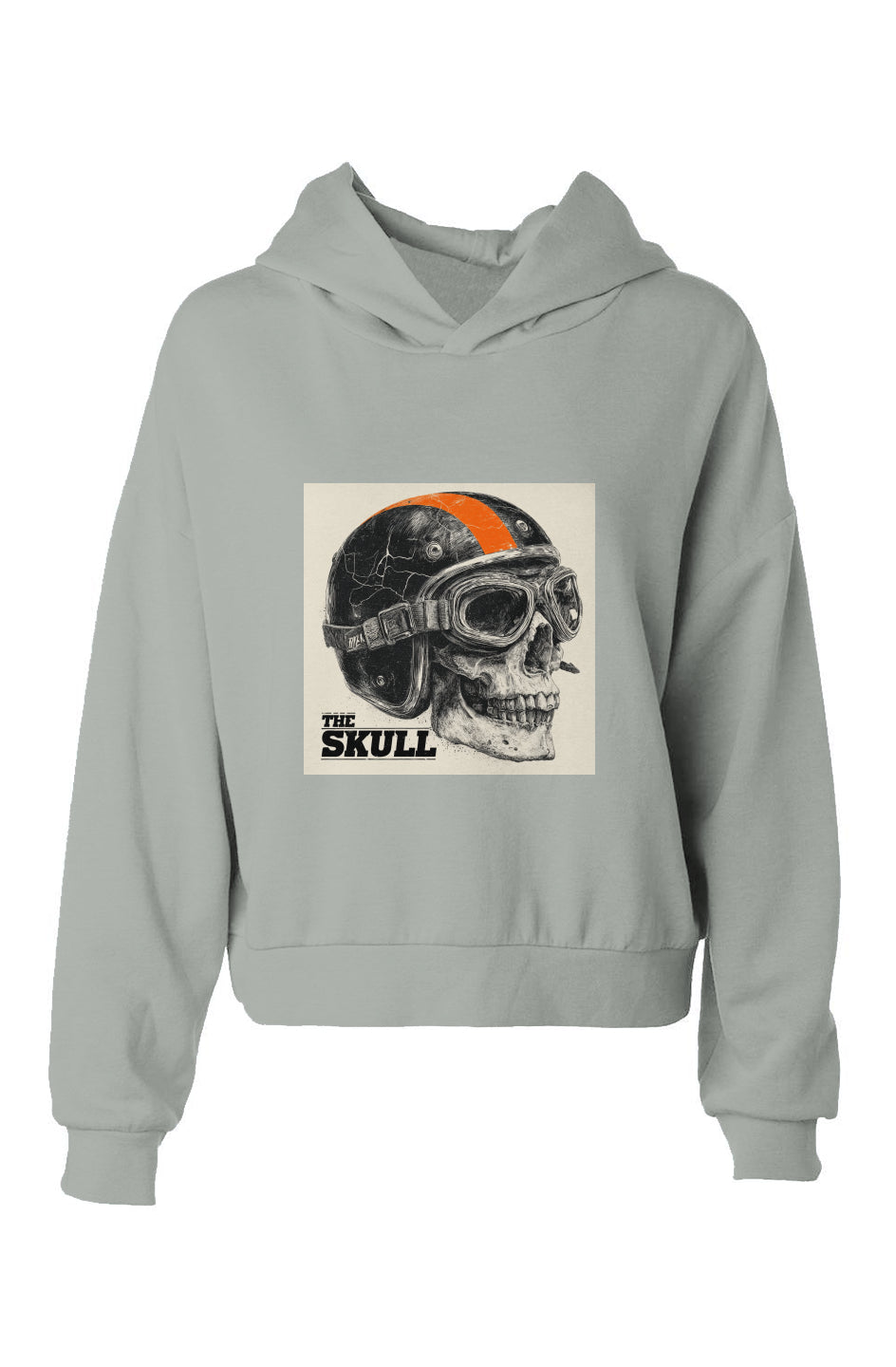 Armal KEZARIAN Women's Hip Height Hoodie - The SKULL