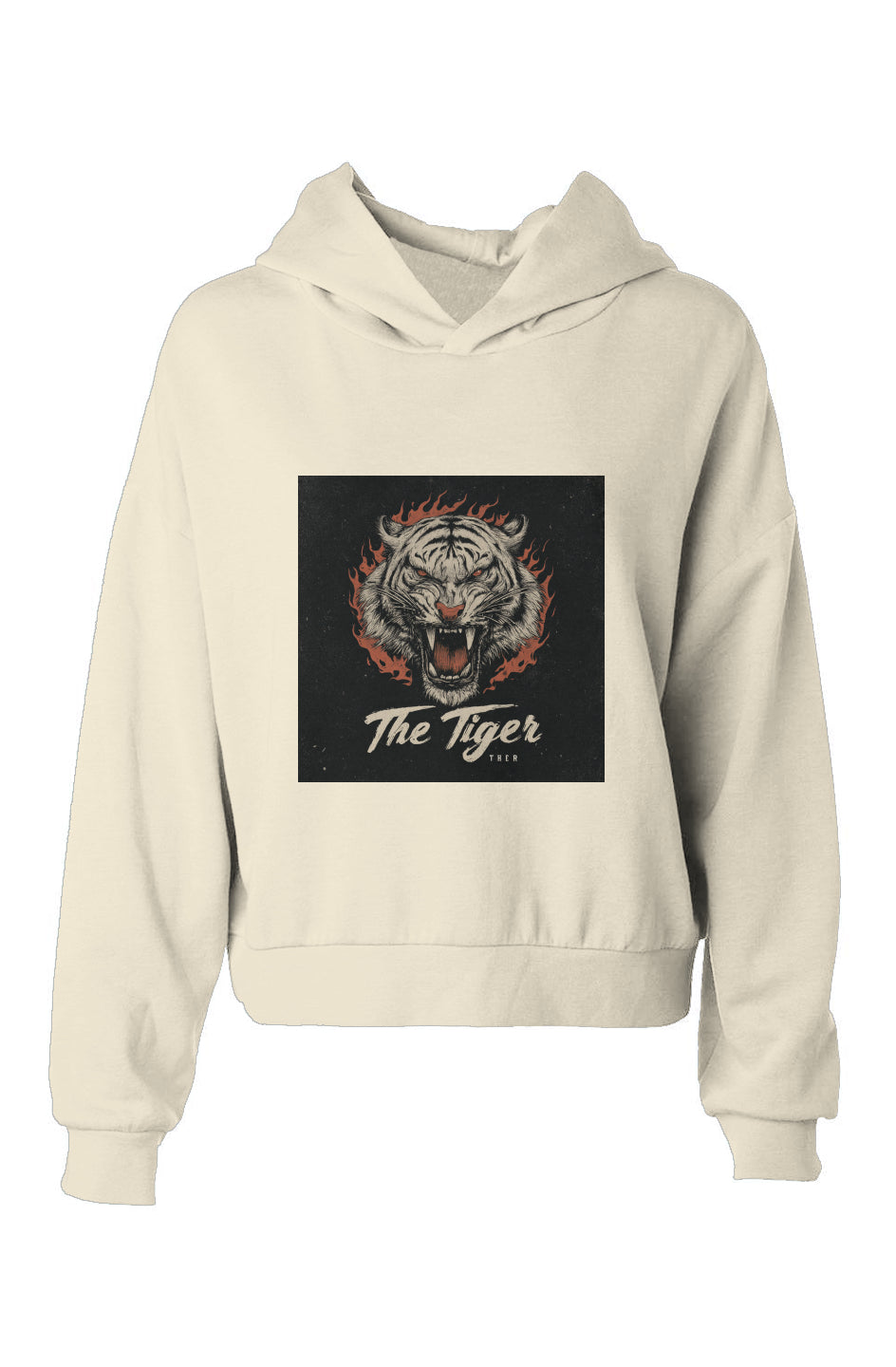 Armal KEZARIAN Women's Hip Height Hoodie - The TIGER