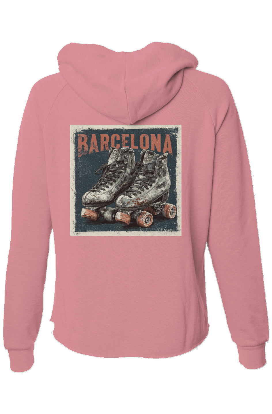 Armal KAZARIAN Women's Lightweight Wash Zip Hoodie