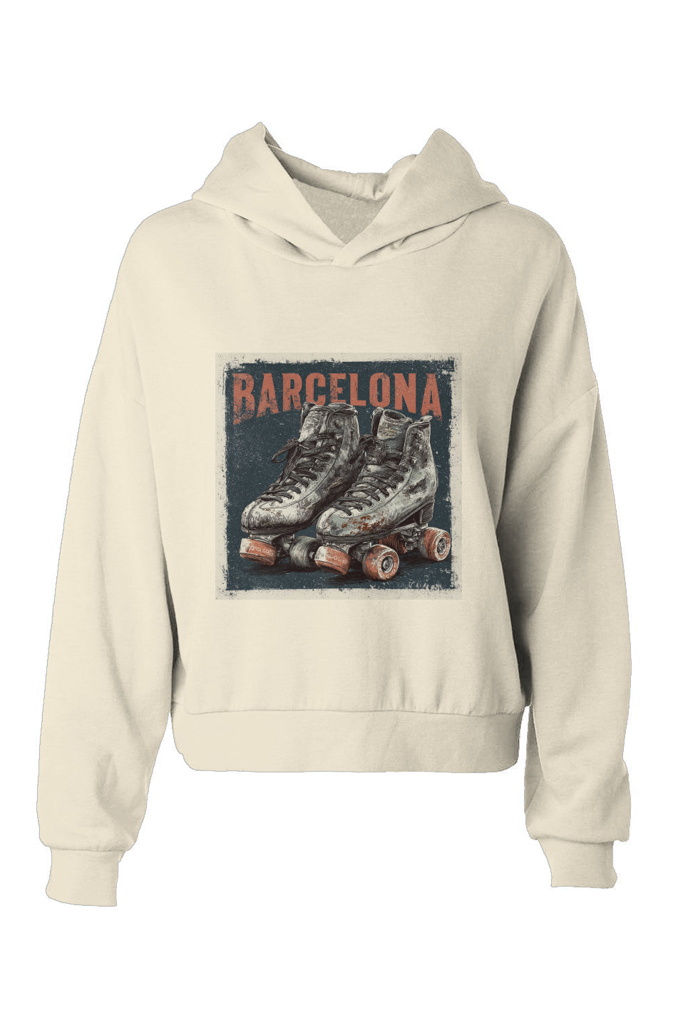 Armal KEZARIAN Women's Hip Height Hoodie - Barcelona
