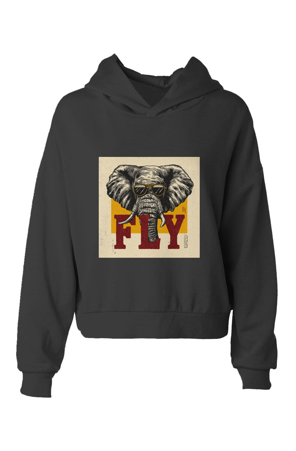 Armal KEZARIAN Women's Hip Height Hoodie - FLY