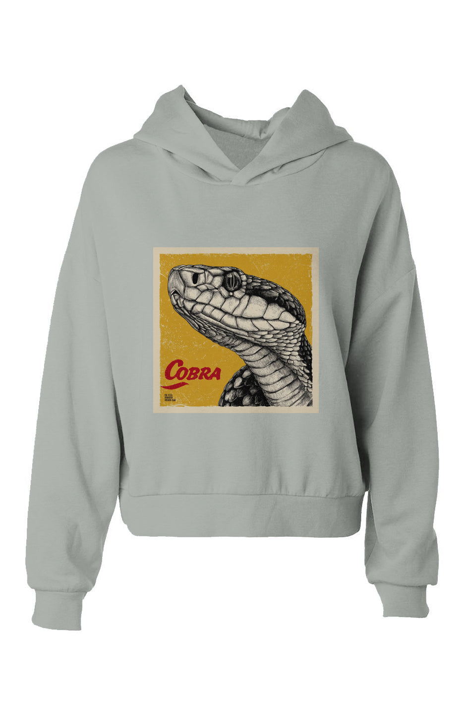 Armal KEZARIAN Women's Hip Height Hoodie - COBRA