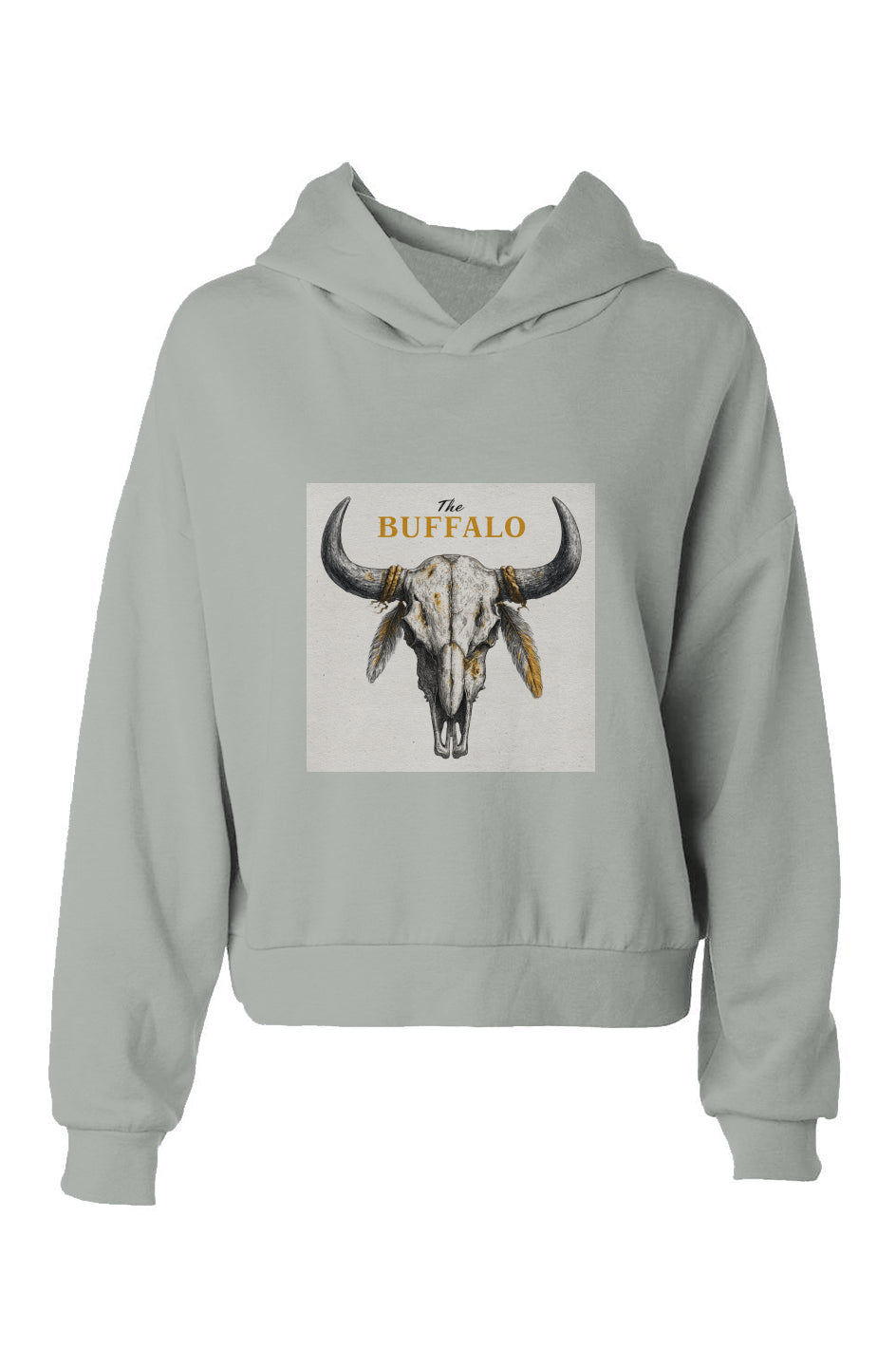 Armal KEZARIAN Women's Hip Height Hoodie - The BUFFALO 2