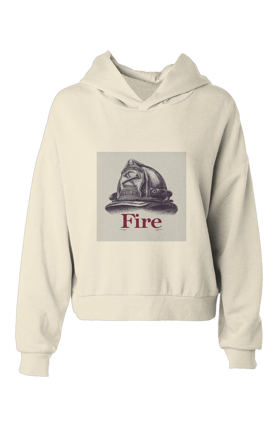 Armal KEZARIAN Women's Hip Height Hoodie - FIRE
