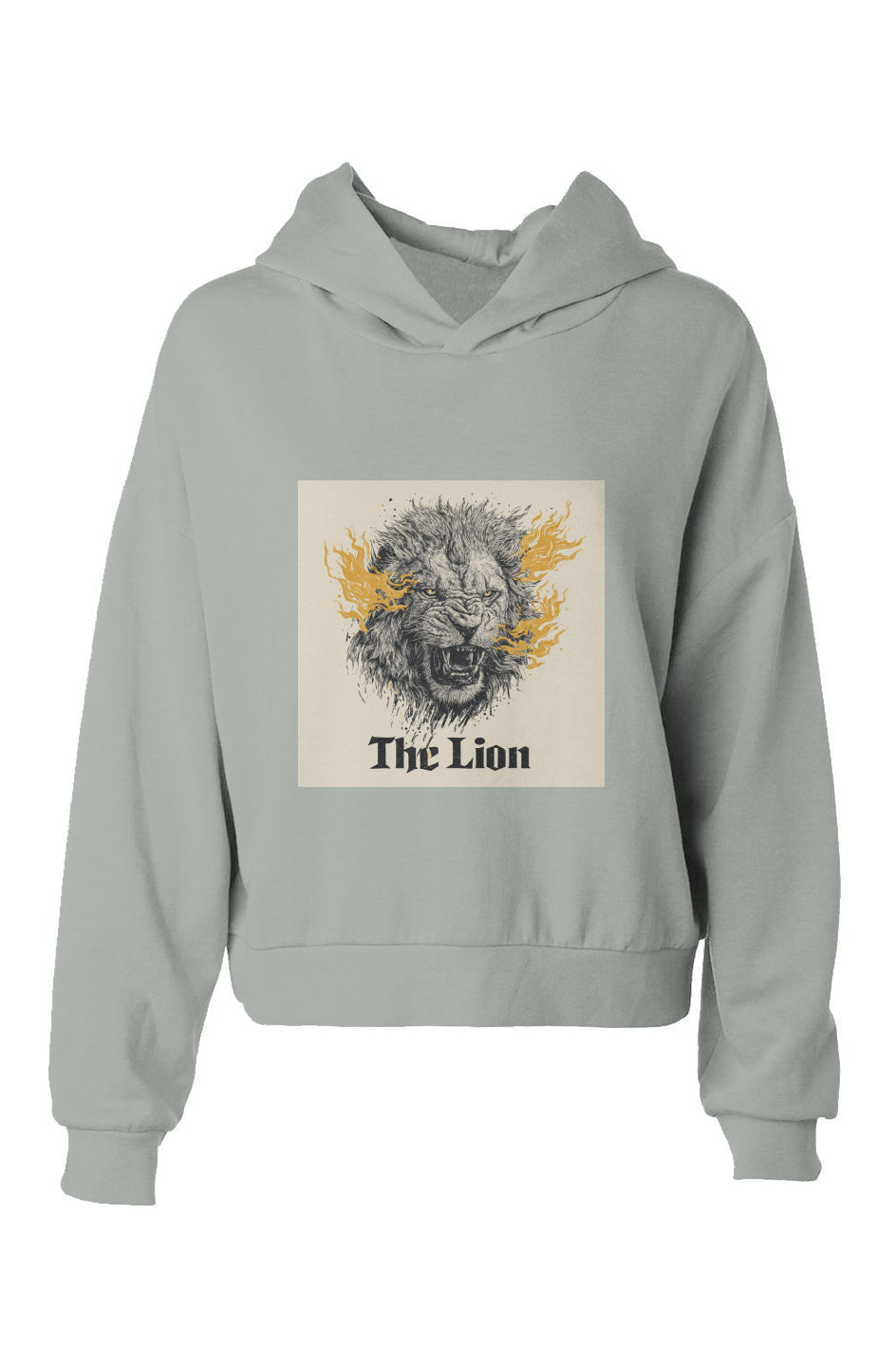 Armal KEZARIAN Women's Hip Height Hoodie - The LION
