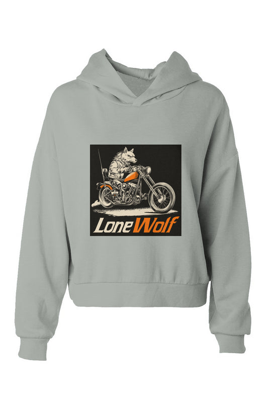 Armal KEZARIAN Women's Hip Height Hoodie - The Lone Wolf