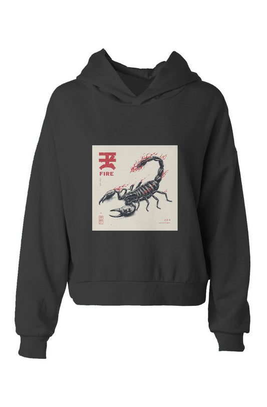 Armal KEZARIAN Women's Hip Height Hoodie - The Scorpion 1