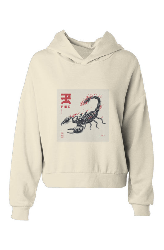 Armal KEZARIAN Women's Hip Height Hoodie - The Scorpion 1