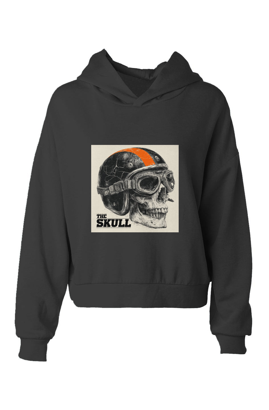 Armal KEZARIAN Women's Hip Height Hoodie - The SKULL