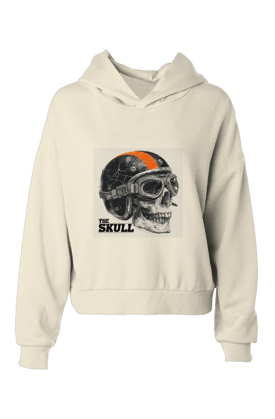 Armal KEZARIAN Women's Hip Height Hoodie - The SKULL