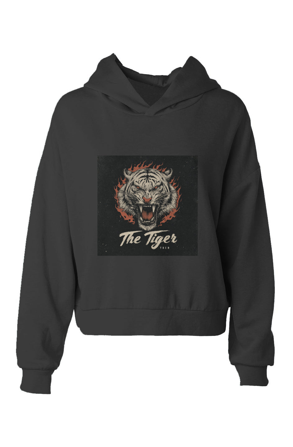 Armal KEZARIAN Women's Hip Height Hoodie - The TIGER