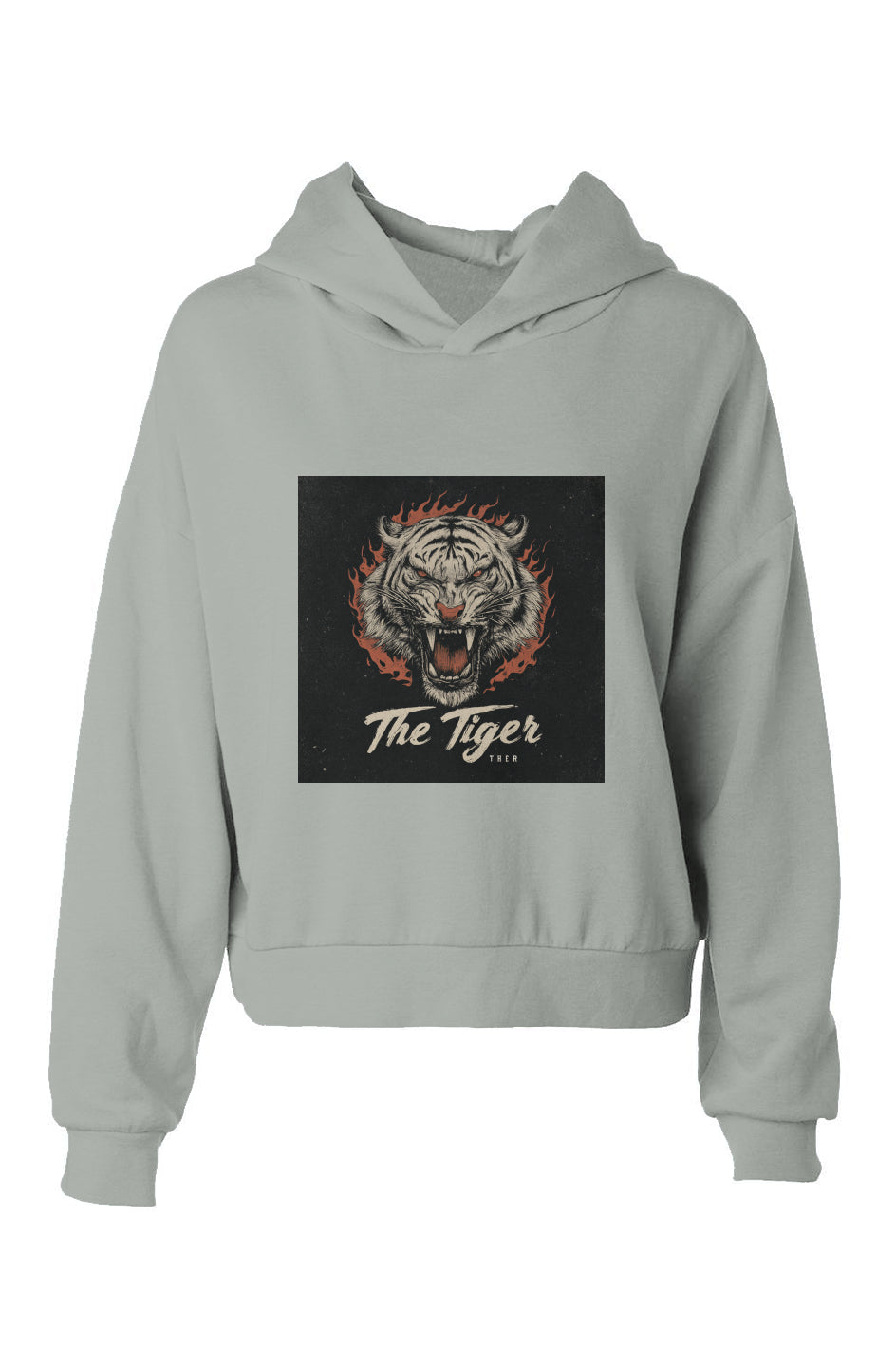 Armal KEZARIAN Women's Hip Height Hoodie - The TIGER
