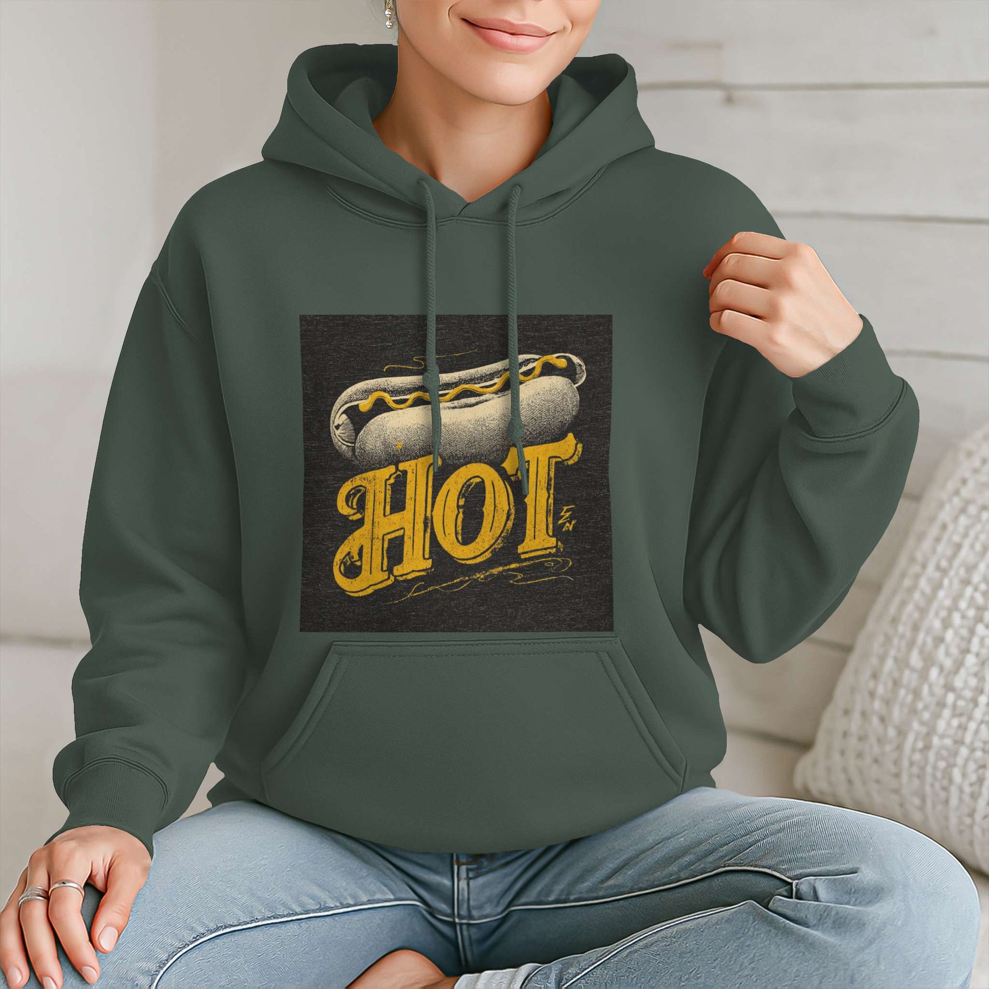 Armal KEZARIAN Hoodie - HOT Mustard