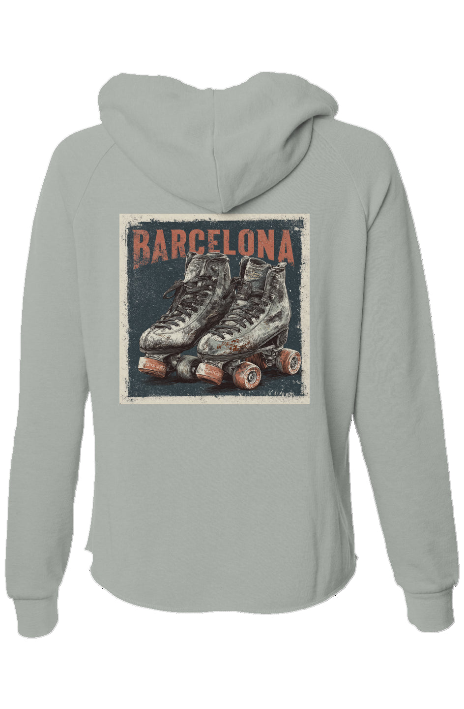 Armal KAZARIAN Women's Lightweight Wash Zip Hoodie