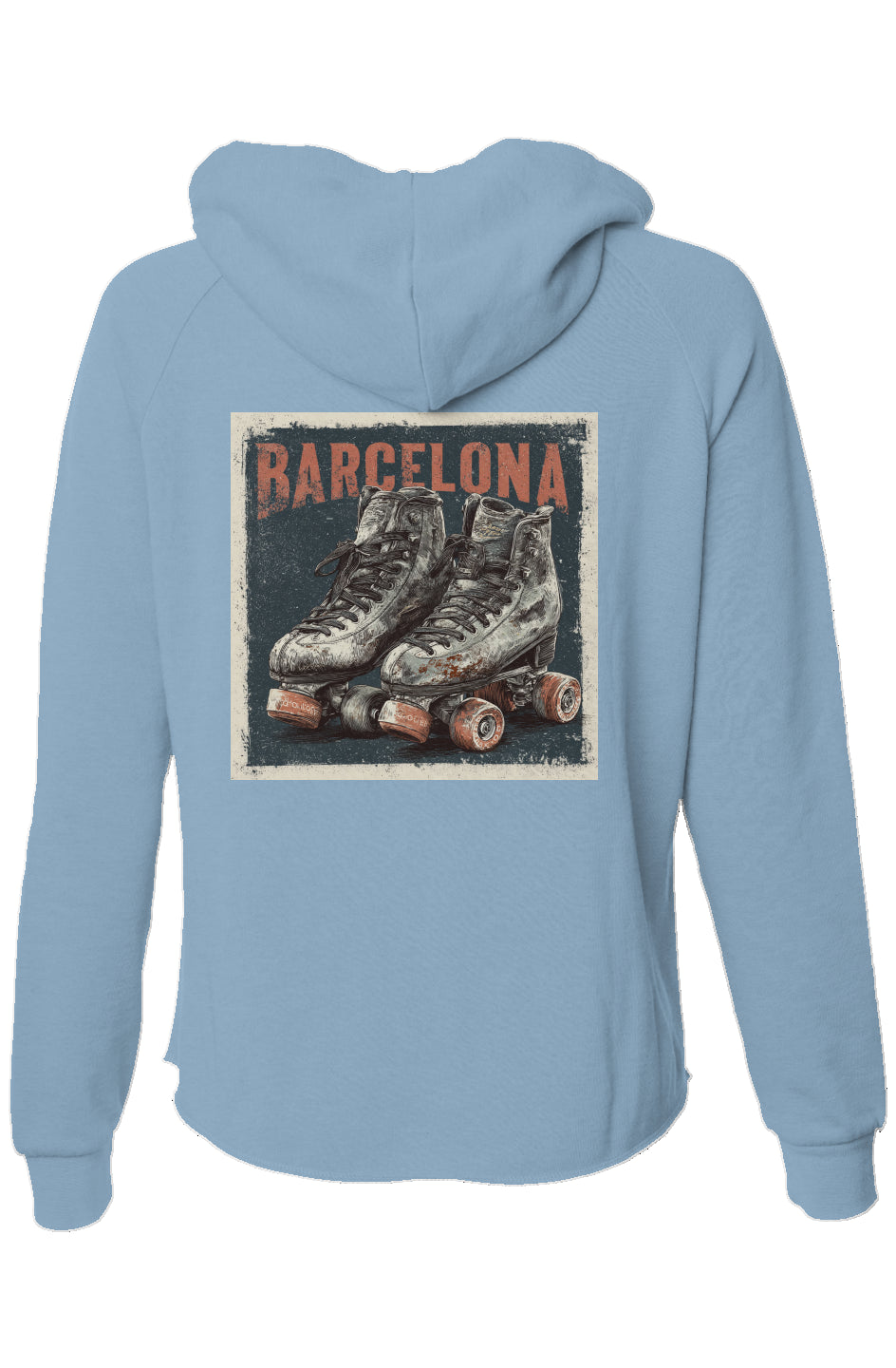 Armal KAZARIAN Women's Lightweight Wash Zip Hoodie